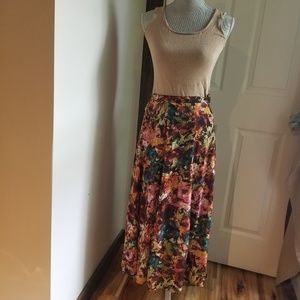 Colorful Flowy Skirt